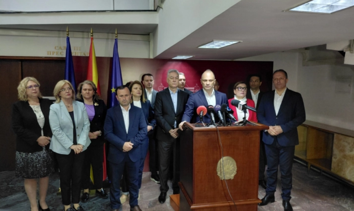 Filipçe  Qeveria e Przhinës duhet të mbetet  përndryshe LSDM do të tërhiqet nga Grupi i Punës për Kodin Zgjedhor