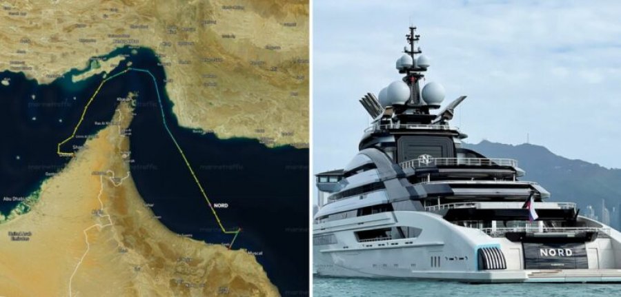 Çfarë ndodhi në Ngushticën e Hormuzit  Ja si kaloi superjahti 500 mln $ i aleatit të Putinit në zonën e përfshirë nga tensionet