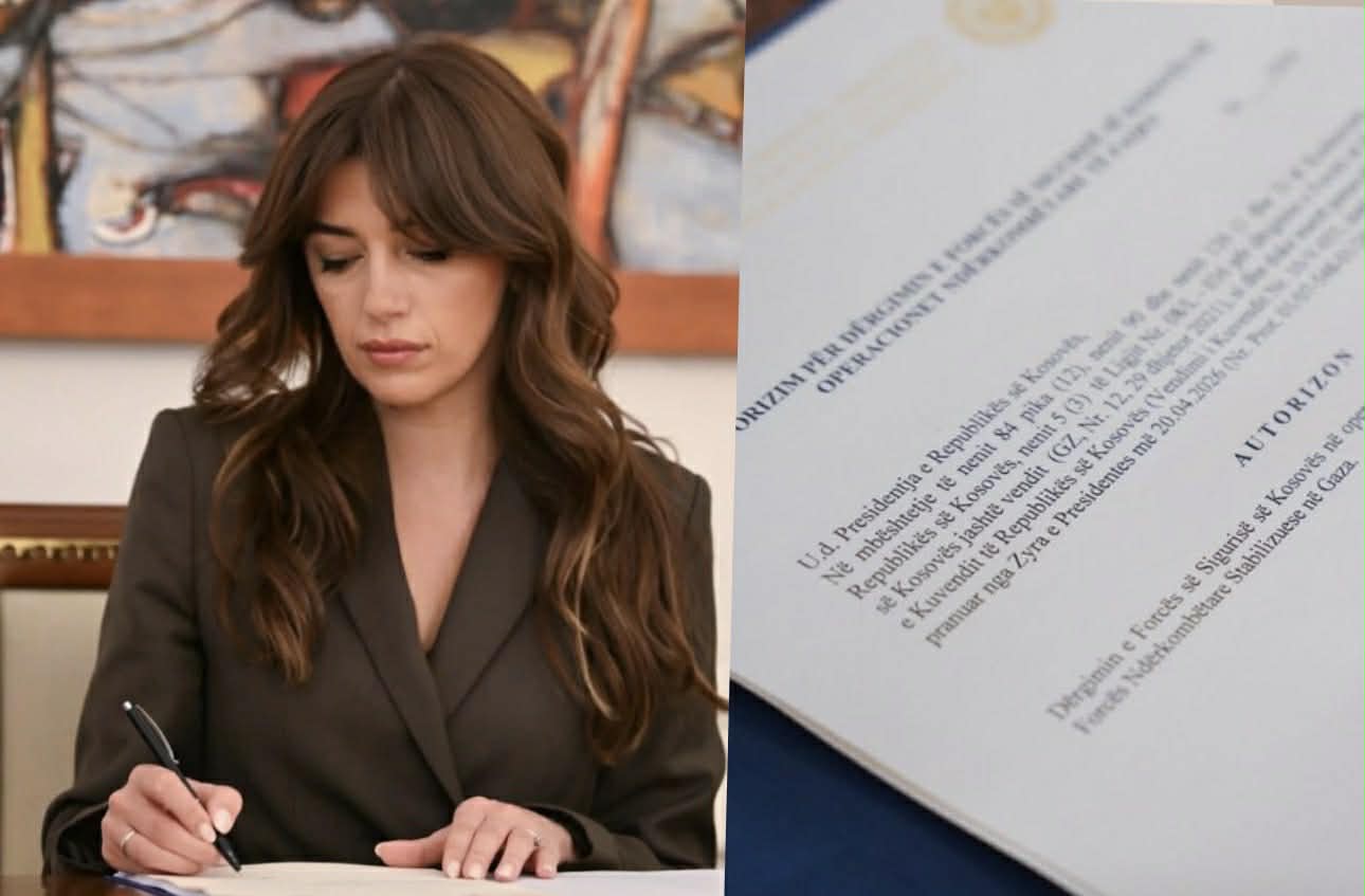 Haxhiu autorizon dërgimin e Forcës së Sigurisë së Kosovës në Gaza