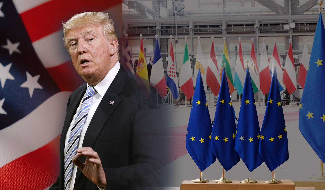 Trumpi rrit tarifat në 25  për veturat dhe kamionët e BE së