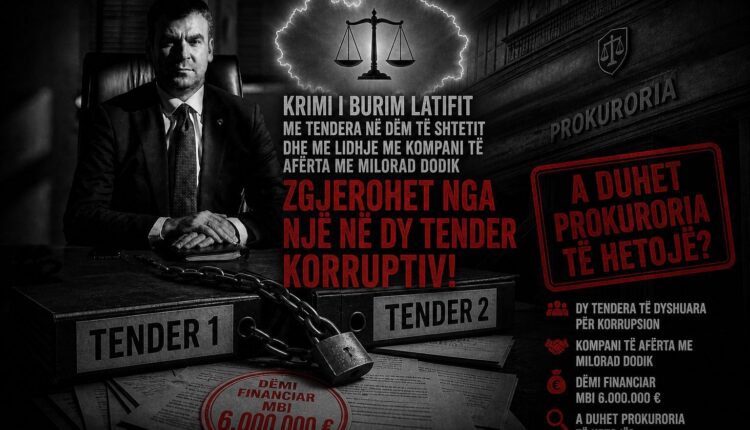 BDI  Rrjeti korruptiv me kompaninë e afërt me Milorad Dodik është më i thellë  Zbulohen dy kontrata të reja të nënshkruara nga Burim Latifi