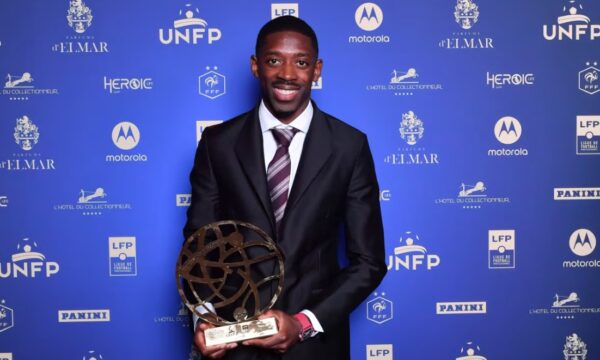 Dembele zgjidhet lojtari më i mirë në Francë  Olise e  thyen  Mbappen