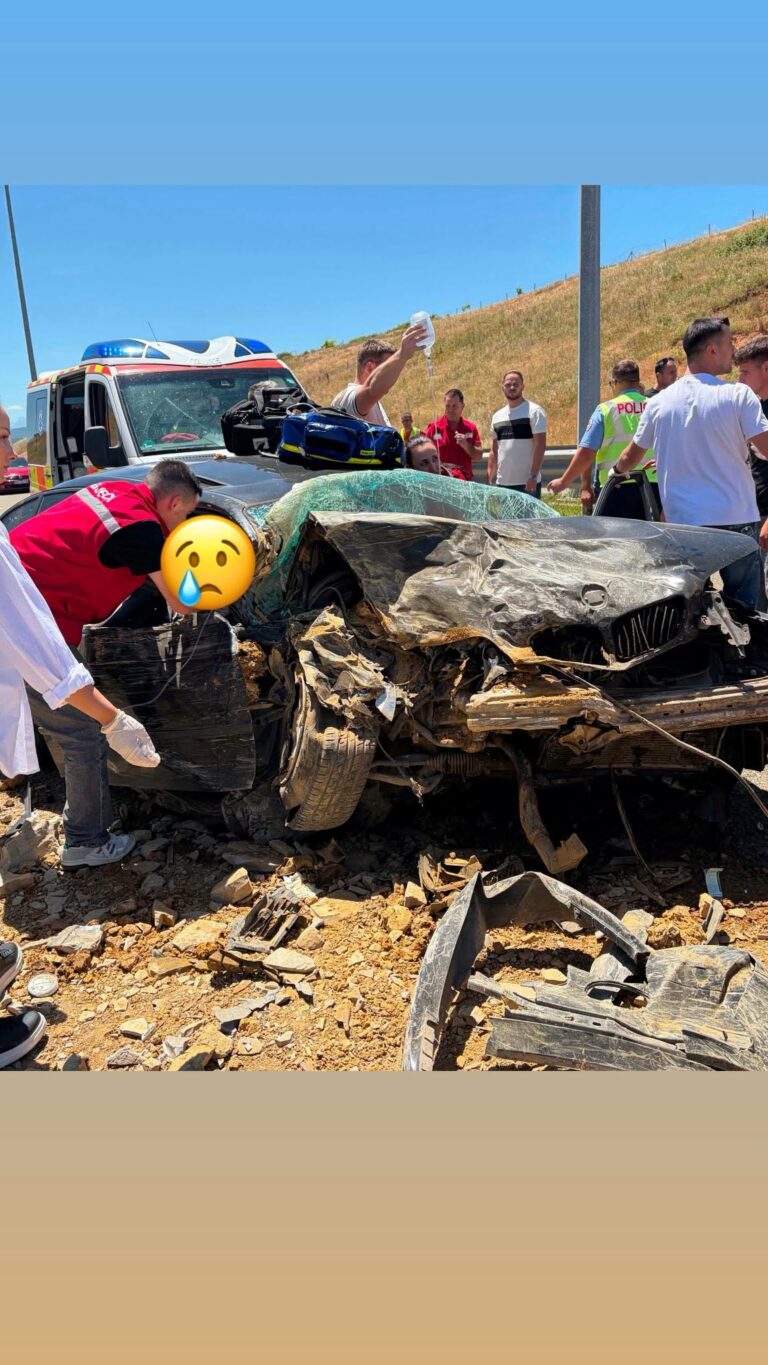 Aksident i rëndë në autostradën  Ibrahim Rugova   publikohen pamjet