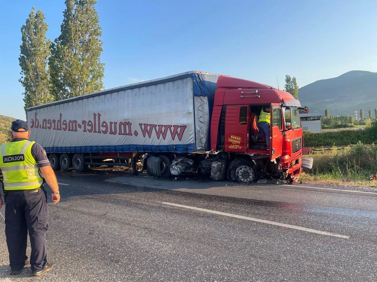 Tragjedi në Lezhë  Vdes në aksident një kosovar