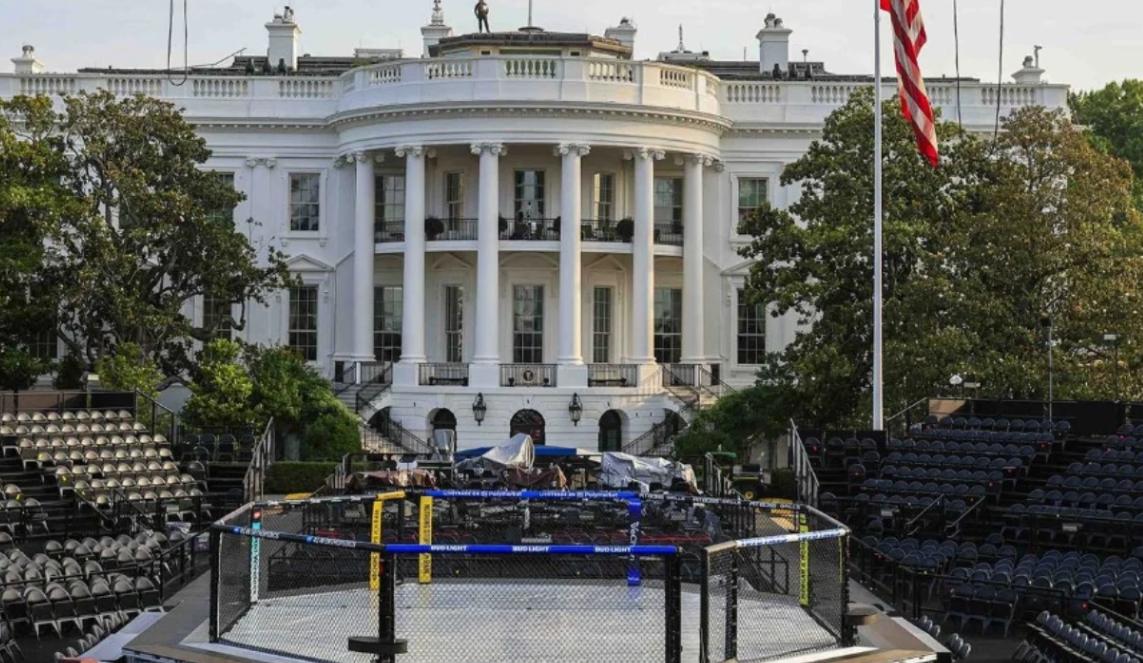 Spektakël apo keqpërdorim  Trump organizon event UFC në ambientet e Shtëpisë së Bardhë