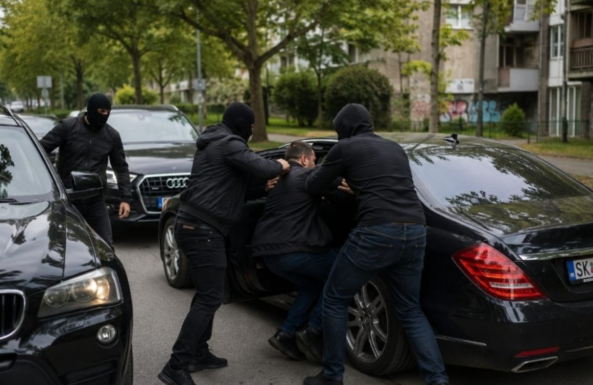 Rrëmbim si në filmat mafiozë në mes të Shkupit  36 vjeçari merret me forcë nga disa persona dhe dërgohet në një fshat