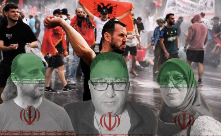  Qerbelaja  e propagandës  Teherani në Tiranë