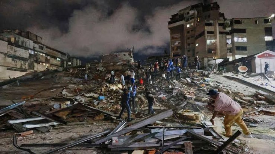 Tërmeti në Venezuelë  shërbimi Gjeologjik i SHBA së  Mund të kemi deri në 10 mijë viktima