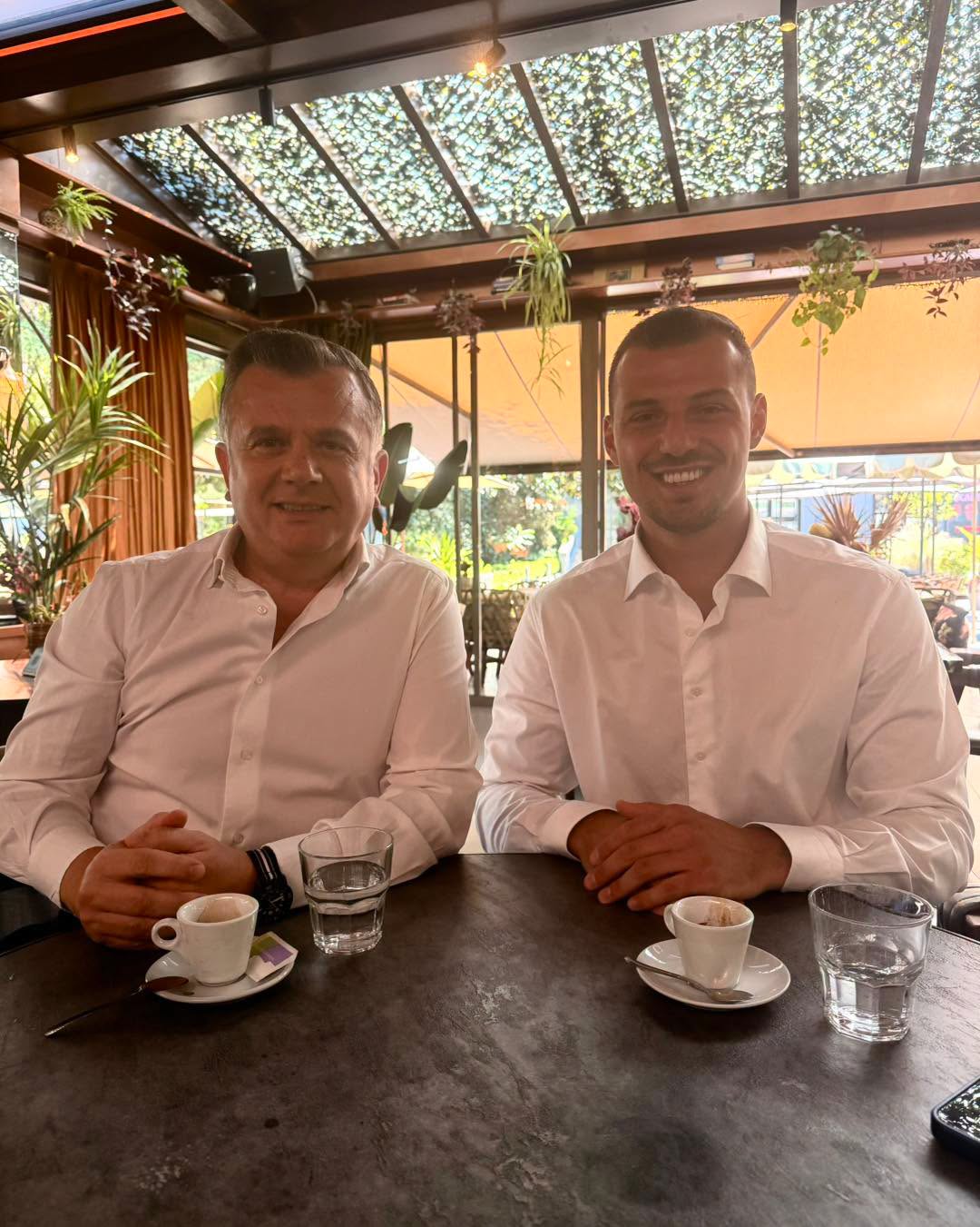 Taulant Balla takohet me Endrit Thaçin  Shpresoj që sot një muaj ta kemi edhe presidentin mes nesh