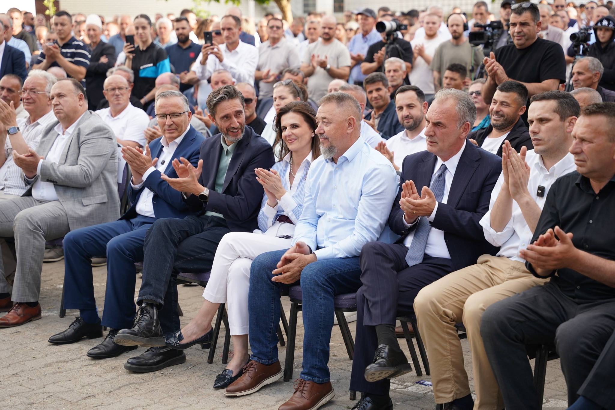 Sami Lushtaku  Uran Ismaili e Fatmir Limaj bashkë në Malishevë