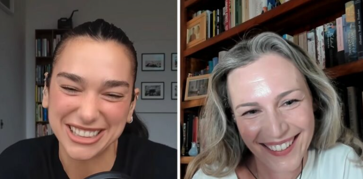 Autorja i flet shqip  Dua Lipa emocionohet në intervistën e  Service 95 