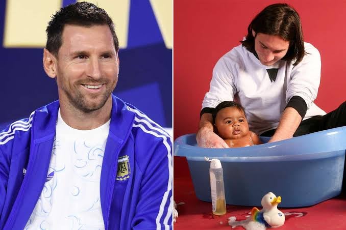  E lau  kur ishte foshnje  Messi flet për foton ikonike me Yamal