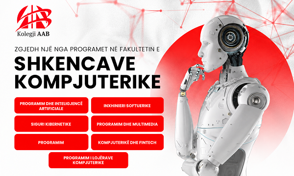 AAB hap regjistrimet në Fakultetin e Shkencave Kompjuterike  Programe inovative  bursë 30 