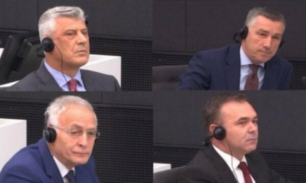 Shtyrje tjetër nga Specialja  aktgjykimi për Hashim Thaçin dhe të tjerët shpallet më 16 shtator