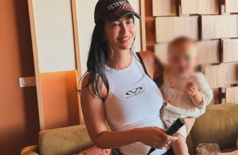 Dafina gati për ditëlindjen e parë të djalit  vjen me dedikim të ndjerë