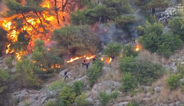 Autoritetet në Shëngjin luftuan me zjarrin gjatë gjithë natës  ndërhyjnë edhe Forcat e Armatosura  i dyshuari para drejtësisë