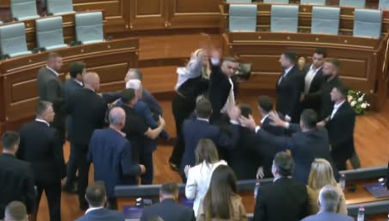 KAOS NË KUVEND  Time Kadriaj gjuan me vezë drejt Kurtit  Dehari ndërpret seancën