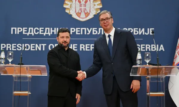Vuçiq në trans pas deklaratës së Zelenskyyt  S kanë pasur shqiptarët goditje më të madhe në këto 14 15 vjetët e fundit