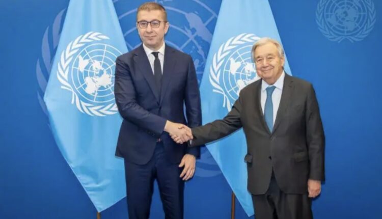 Mickoski takoi Guterresin në Nju Jork  Konfirmohet bashkëpunimi i shkëlqyer mes OKB së dhe Maqedonisë